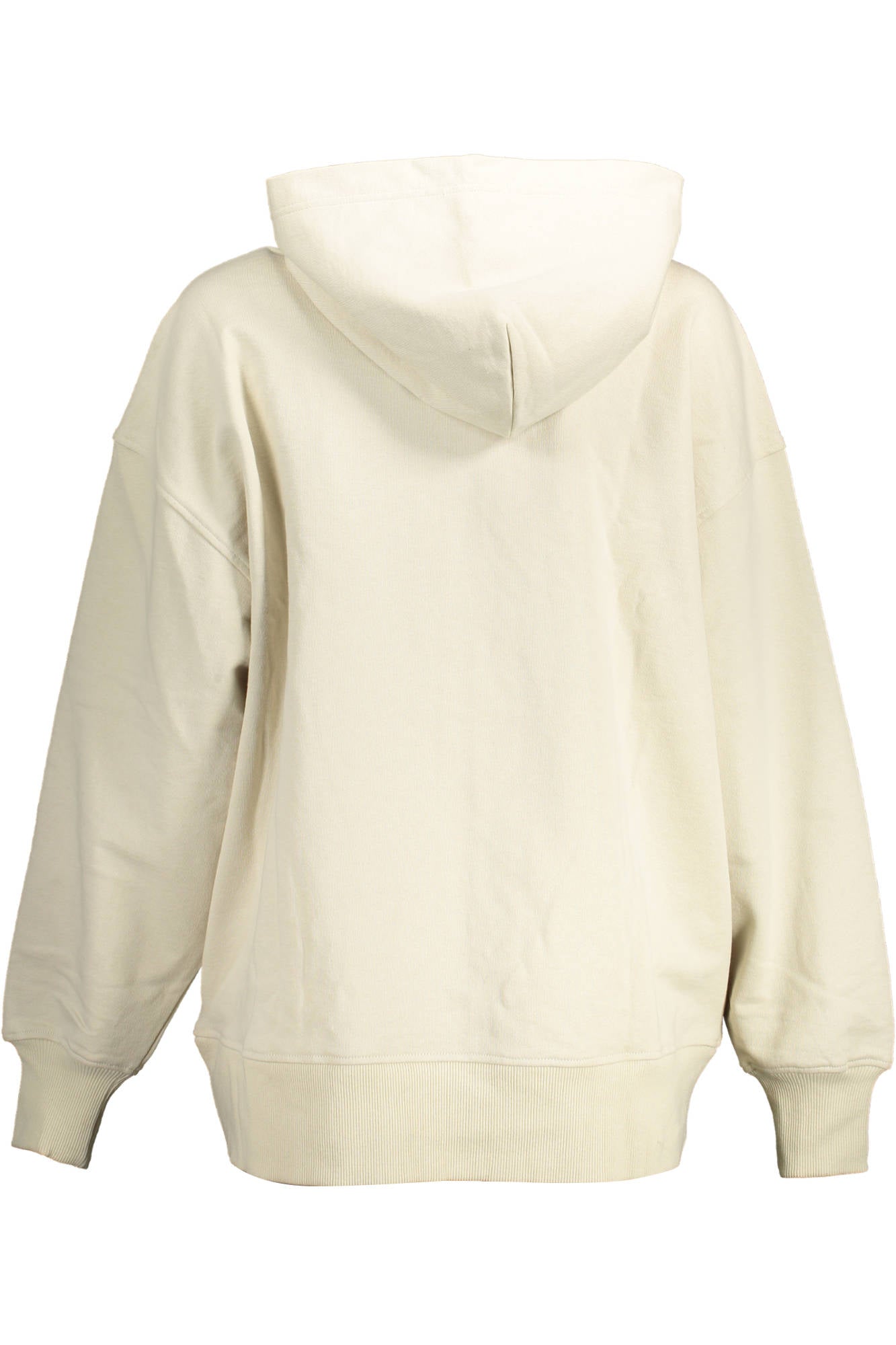 CALVIN KLEIN SWEATSHIRT WITH ZIP WOMAN BEIGE-1
