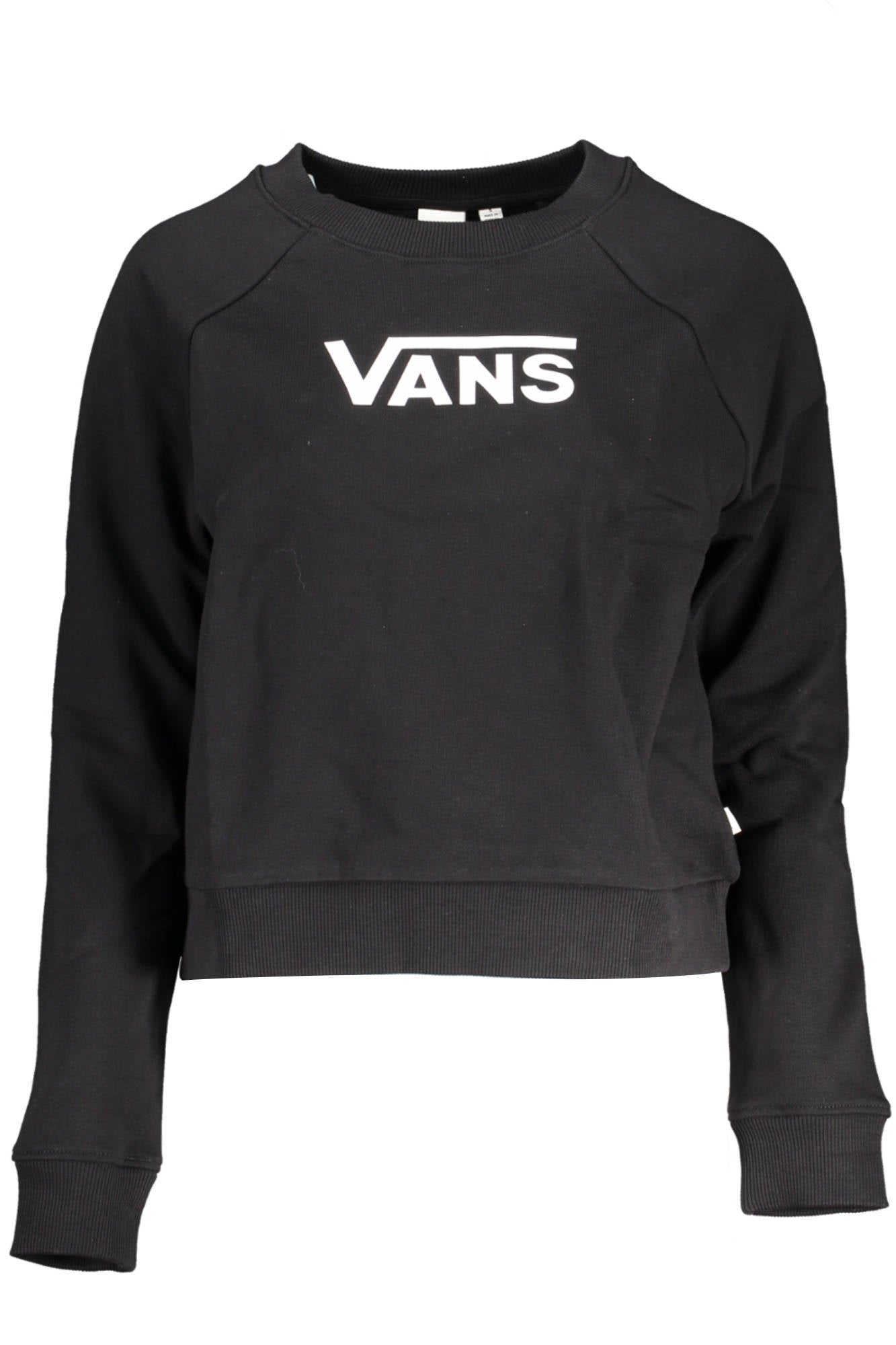 VANS BLACK WOMAN ZIPPED SWEATSHIRT-0