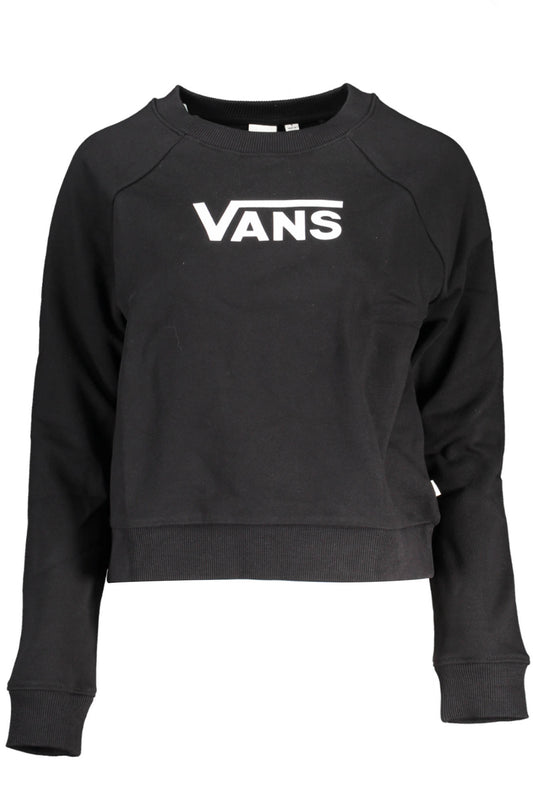 VANS BLACK WOMAN ZIPPED SWEATSHIRT-0